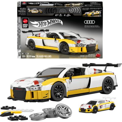 Klocki plastikowe BRICK SHOP Hot Wheels Elite Series ’15 Audi R8 LMS JFT18