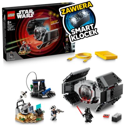 LEGO 75421 Star Wars SMART Play Myśliwiec TIE Dartha Vadera