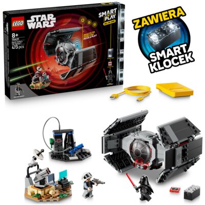 LEGO 75421 Star Wars SMART Play Myśliwiec TIE Dartha Vadera