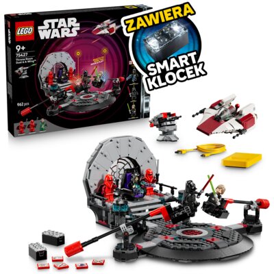 LEGO 75427 Star Wars SMART Play Pojedynek w sali tronowej i A-Wing