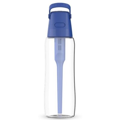 Butelka filtrująca DAFI Solid Glass 600 ml Navy Cobalt