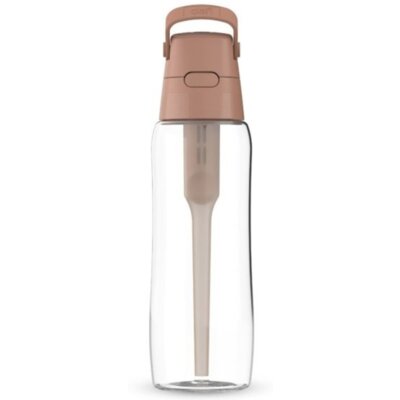 Butelka filtrująca DAFI Solid Glass 600 ml Mocha Mousse