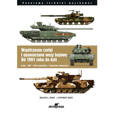 Współczesne czołgi i pojazdy opancerzone od 1991 do dzisiaj. Czołgi, BWP, działa samobieżne, transportery opancerzone Stephen Hart