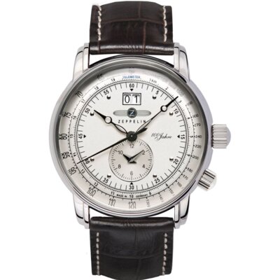 Zegarek ZEPPELIN 100 Jahre 7640-1 Srebrny