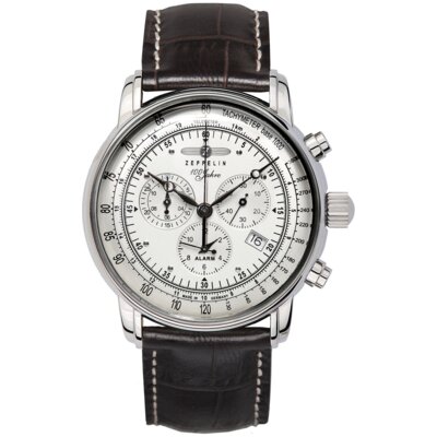 Zegarek ZEPPELIN 100 Jahre 7680-1 Srebrny
