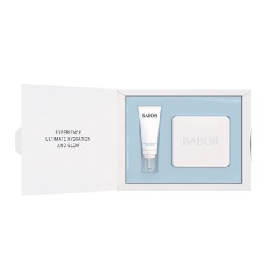 Instant Fresh & Smooth Eye Serum + Patches zestaw serum pod oczy 15ml + silikonowe płatki wielokrotnego użytku 2szt