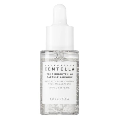 Madagascar Centella Tone Brightening Capsule Ampoule serum rozjaśniające do twarzy na bazie ekstraktu z wąkroty azjatyckiej 30ml