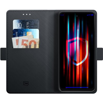 Etui 3MK Wallet Case do Xiaomi Poco X8 Pro Czarny