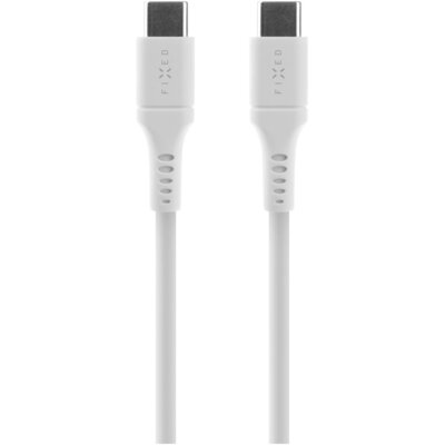 Kabel USB-C - USB-C FIXED FIXDLS-CC12-WH 60W 1.2 m Biały