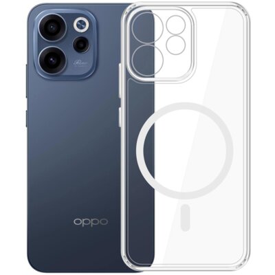 Etui 3MK Hardy LiqForce MagCase do Oppo Reno 15 F 5G/15 FS 5G Przezroczysty