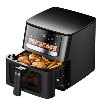 Air Fryer Frytkownica beztłuszczowa GÖTZE & JENSEN AF400K 6.5l 8 automatycznych programów