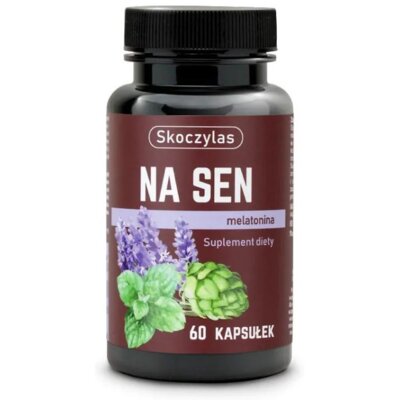 Suplement na sen SKOCZYLAS Melatonina (60 kapsułek)
