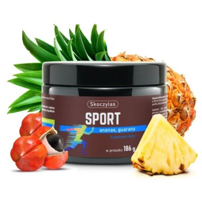 Aminokwasy SKOCZYLAS Sport Ananas-guarana (186 g)