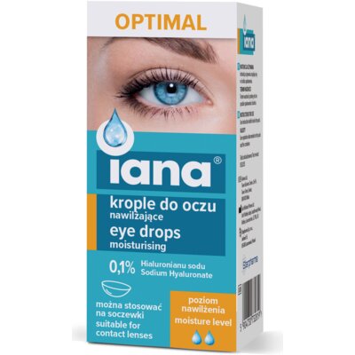Krople do oczu IANA Optimal (10 ml)