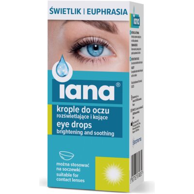 Krople do oczu IANA Euphrasia Świetlik (10 ml)