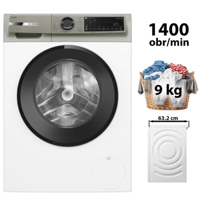 Pralka BOSCH Serie 6 WGJ244A9PL 9kg 59cm 1400obr Sterowanie smartfonem