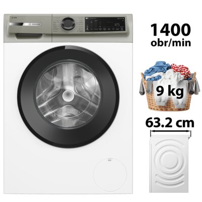 Pralka BOSCH Serie 6 WGJ244A9PL 9kg 59cm 1400obr Sterowanie smartfonem