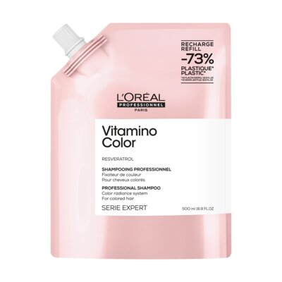 Serie Expert Vitamino Color szampon do włosów koloryzowanych refill 500ml