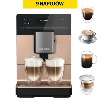 Ekspres MIELE Silence CM 5510 Miedziany