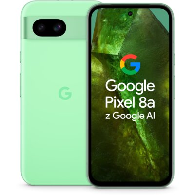 Smartfon GOOGLE Pixel 8a 8/128GB 5G 6.1" 120Hz Aloesowy