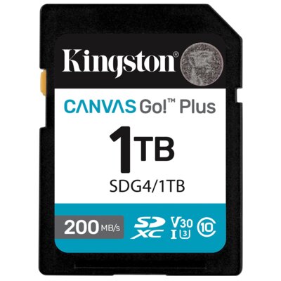 Karta pamięci KINGSTON Canvas Go! Plus SDXC 1TB
