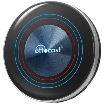 Adapter OTTOCAST OttoAibox i3 Bezprzewodowy CarPlay Czarny