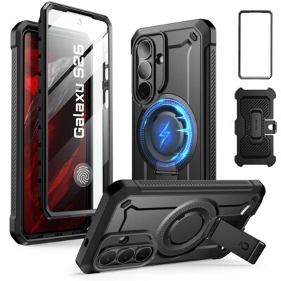 Etui SUPCASE Unicorn Beetle Pro Mag MagSafe do Samsung Galaxy S26+ Czarny