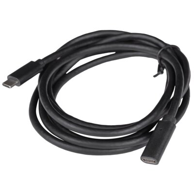 Przedłużacz USB LANBERG USB-C M/F 3.1 1.5m