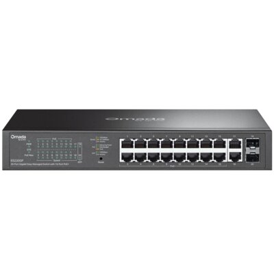 Switch TP-LINK Omada ES220GP Gigabit Ethernet, 20 portów, Funkcja PoE, Zarządzalny