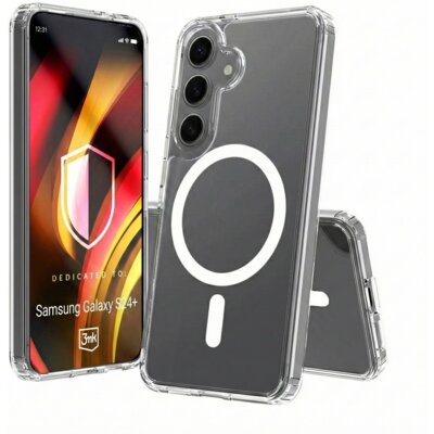 Etui 3MK Hardy LiqForce MagCase do Samsung Galaxy S24+ Przezroczysty
