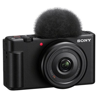 Aparat SONY ZV-1F Czarny, 20.1Mpix, UHD 4K30p