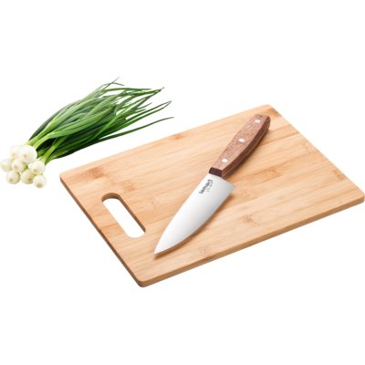 Deska do krojenia LAMART LT2059 (30 x 22 cm) Drewniany + Nóż