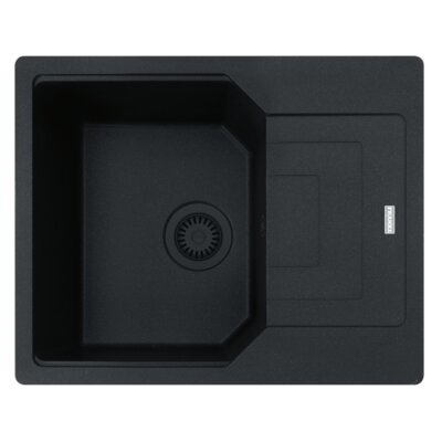 Zlewozmywak jednokomorowy z ociekaczem FRANKE Urban UBG 611-62 114.0741.207 Onyx 50x62