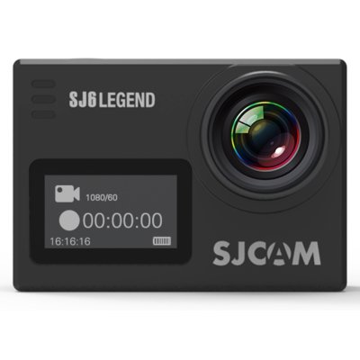 Kamera sportowa SJCAM SJ6 LEGEND Czarna WiFi Filmy 4K 60FPS 16MP, Obudowa wodoodporna