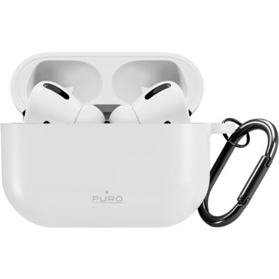 Etui na słuchawki PURO Icon do Apple Airpods 4 Biały