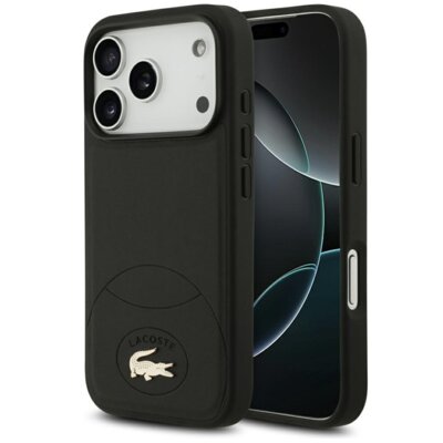 Etui LACOSTE Bliss MagSafe do Apple iPhone 17 Pro Czarny