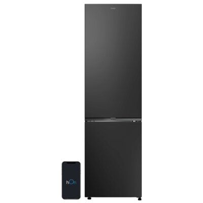 Lodówka CANDY CNCQ2T620CB Fresco 300 No Frost 205cm Czarna