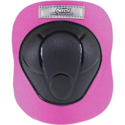 Фото - Захист для активного відпочинку NILS Extreme Ochraniacze  H210 Czarno-różowy  (rozmiar S)