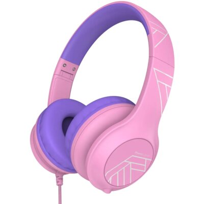 Słuchawki nauszne POWERLOCUS Pled Wired Różowy