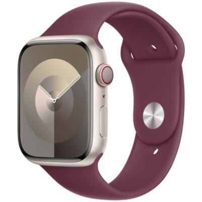 Pasek do Apple Watch do koperty 42/44/45/49mm M/L Rubinowa morwa