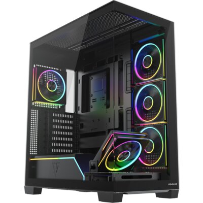 Obudowa MODECOM Volcano Stellar Plus ARGB 5F Midi Czarny