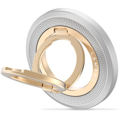 Uchwyt i podstawka TECH-PROTECT MMR700 Lamano MagSafe Tytanowy/Złoty