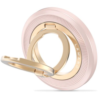 Uchwyt i podstawka TECH-PROTECT MMR700 Lamano MagSafe Różowy/Złoty