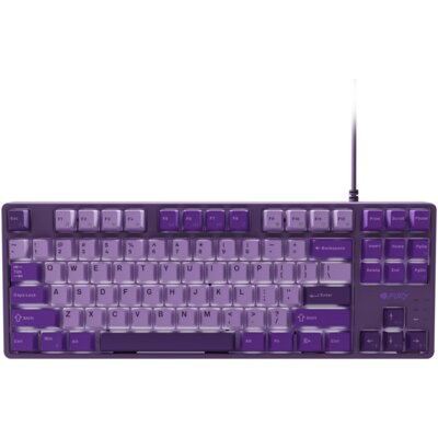 Klawiatura FURY Kanabo K2 Hot Swap Red Switch Fioletowy