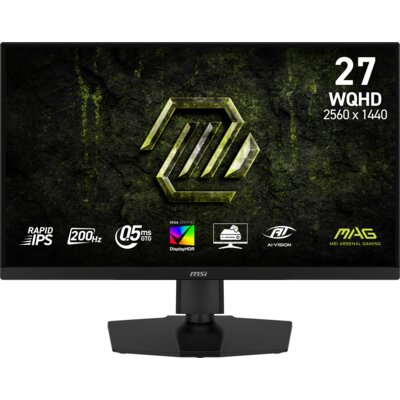 Monitor MSI MAG 274QPF E20 27" 2560x1440px IPS 200Hz 0.5 ms [GTG]