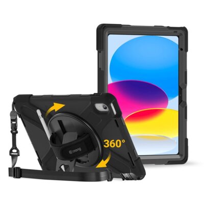Etui na iPad CRONG Defender Plus Czarny