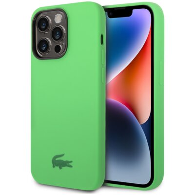Etui LACOSTE Silicone do Apple iPhone 14 Pro Max Zielony