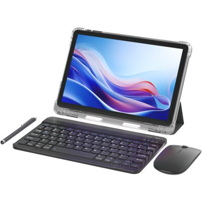 Tablet EXTRALINK CP31 10.1" 4/128 GB Wi-Fi Czarny + Klawiatura + Mysz + Rysik