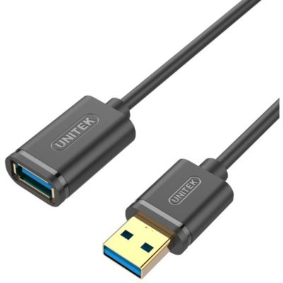Przedłużacz USB-A - USB-A UNITEK Y-C458GBK 1.5 m