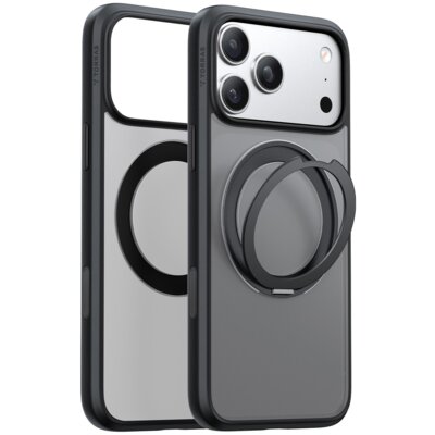 Etui TORRAS Ostand Pro MagSafe do Apple iPhone 17 Pro Czarny